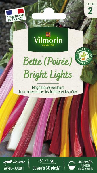 Potagères - Poirée Bright Lights en mélange - PACKAGING_RECTO
